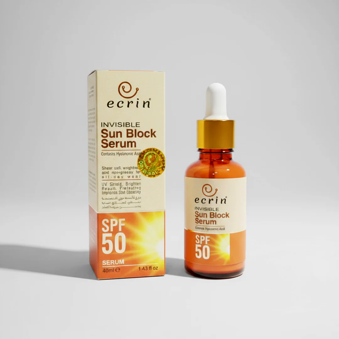 Ecrin Sun Block Serum - No white cast - 40ml - Get Incredible Results - Image 3